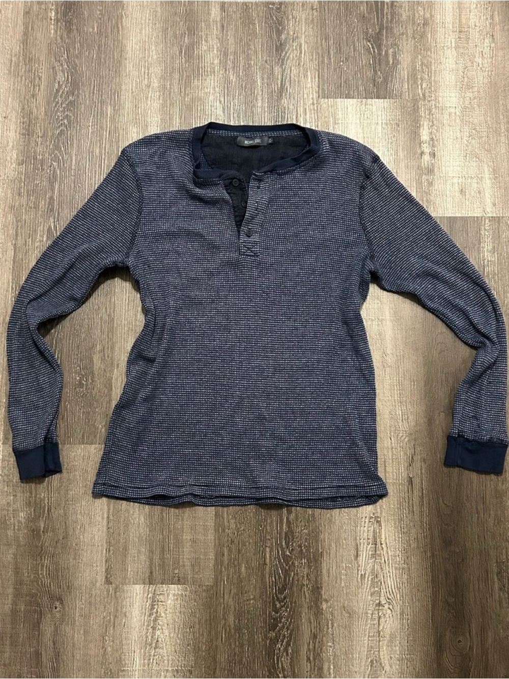 Michael Stars waffle knit henley